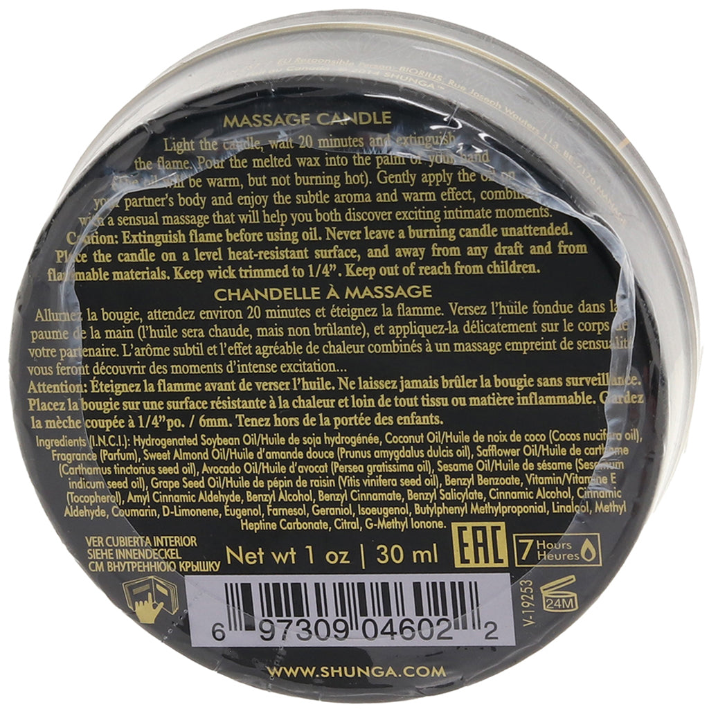 Libido Mini Massage Candle 1oz/30ml in Exotic Fruits