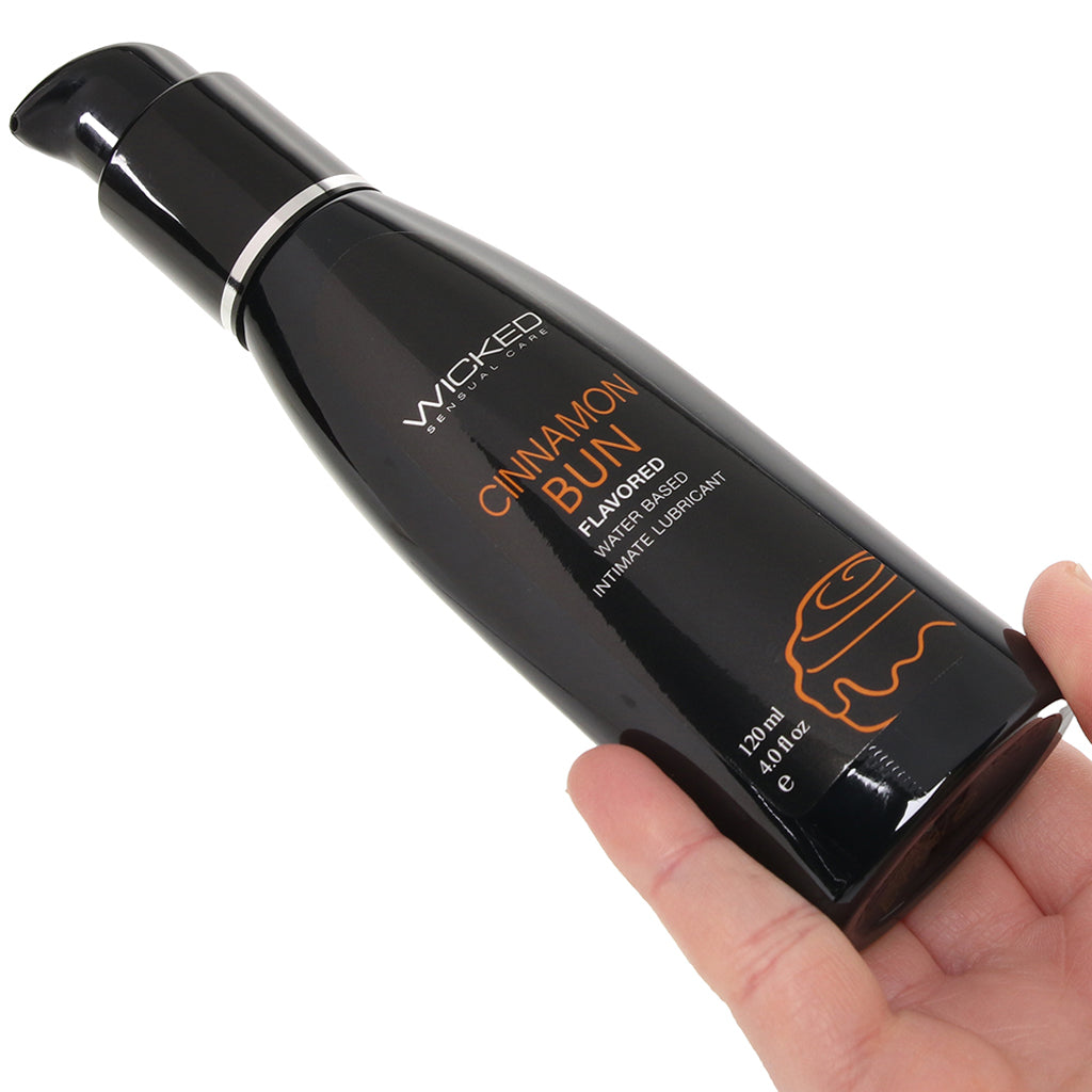 Aqua Lube Cinnamon Bun: Decadent Water-Based Flavored Lubricant