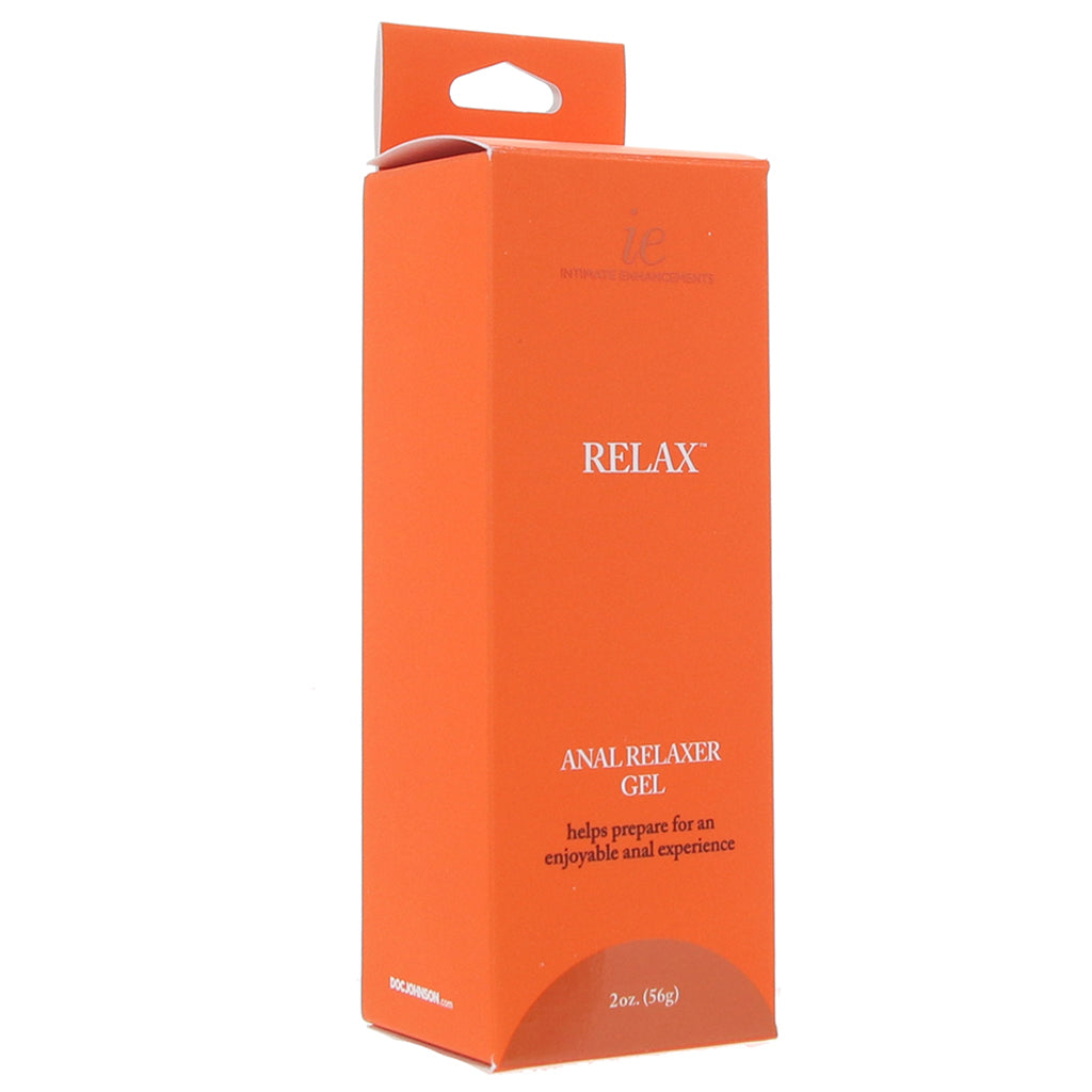 Doc Johnson Relax Anal Warming Gel - Silky Comfort for Sensual Exploration (2oz/56g)