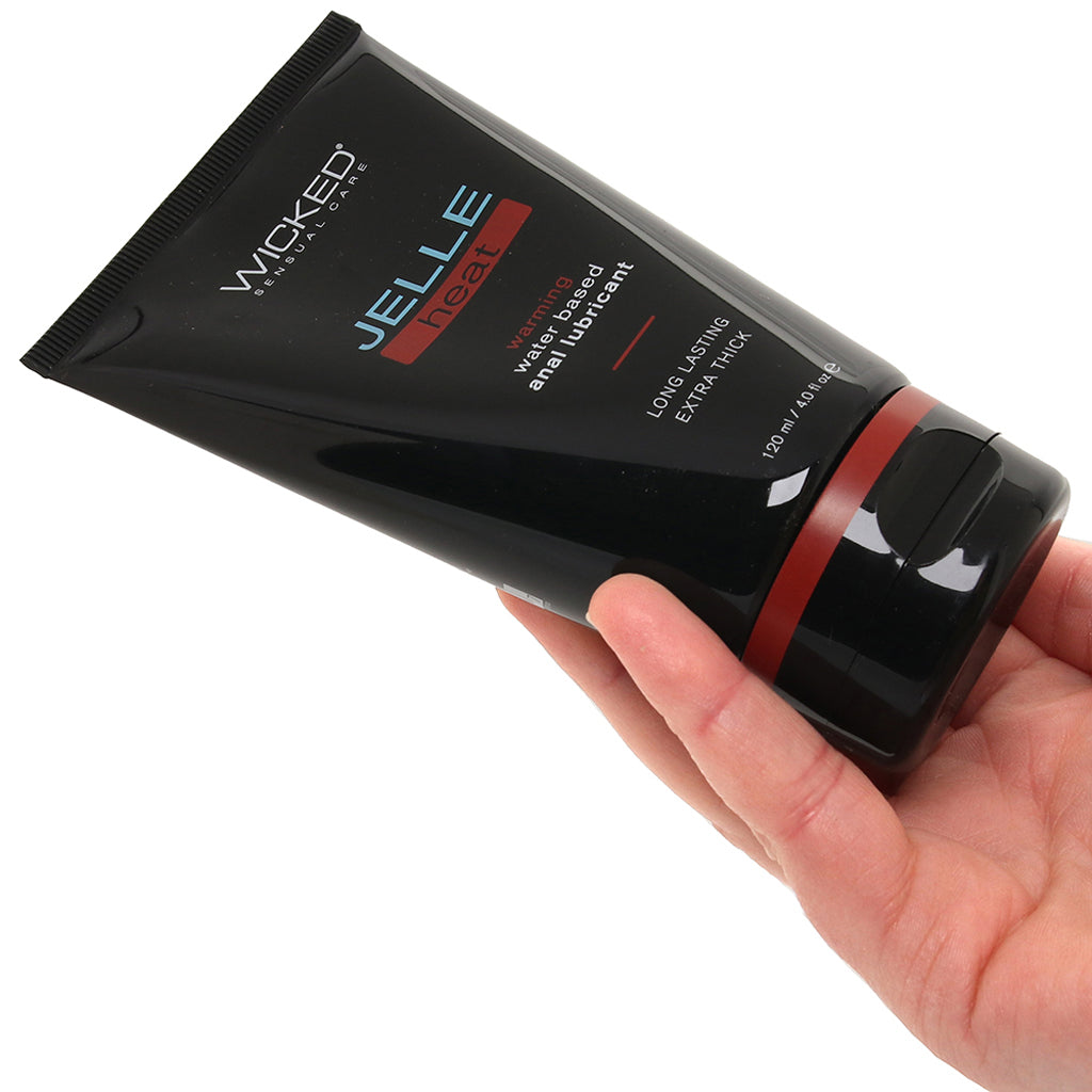 Jelle Heat Warming Anal Lube in 4oz/120ml