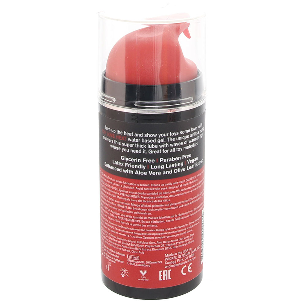 Wicked Sensual Care Toy Fever Warming Lubricating Gel: Elevate Sensation & Pleasure