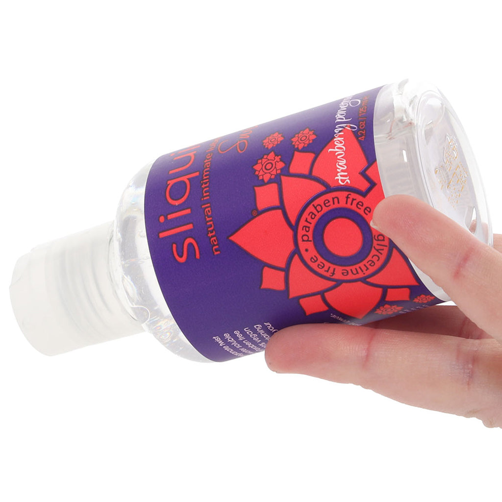 Swirl Flavored Lube 4.2oz/125ml in Strawberry Pomegranate