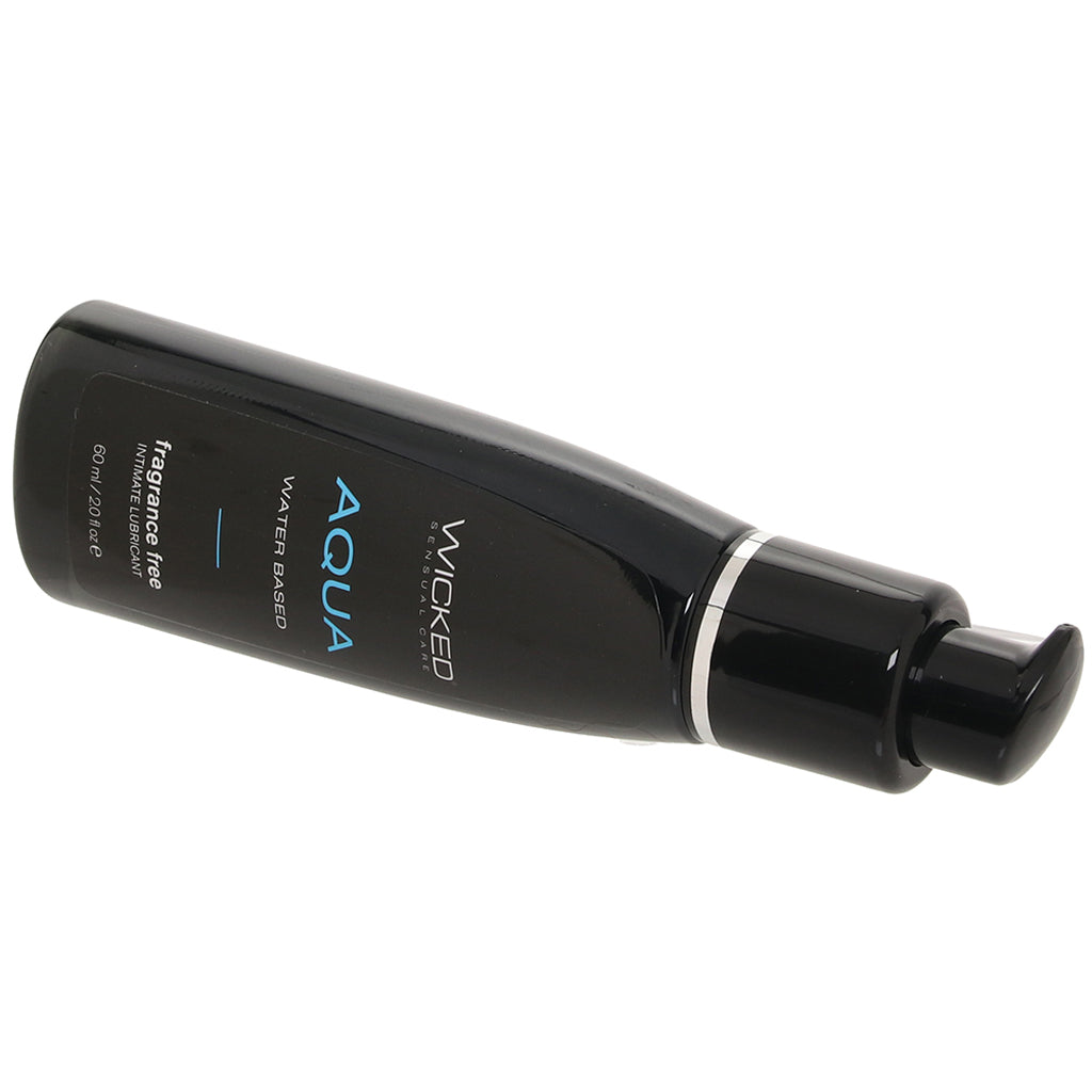 Wicked Aqua Lube: Silky, Fragrance-Free Water-Based Lubricant for Pure Pleasure