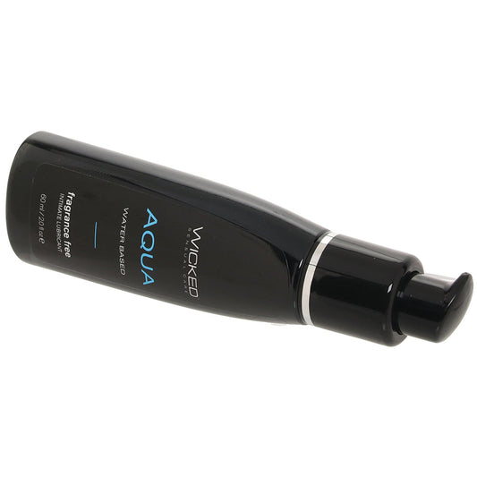 Wicked Aqua Lube: Silky, Fragrance-Free Water-Based Lubricant for Pure Pleasure