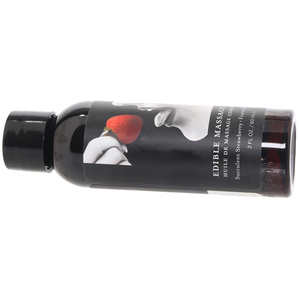 Edible Massage Oil 2oz/60ml in Strawberry