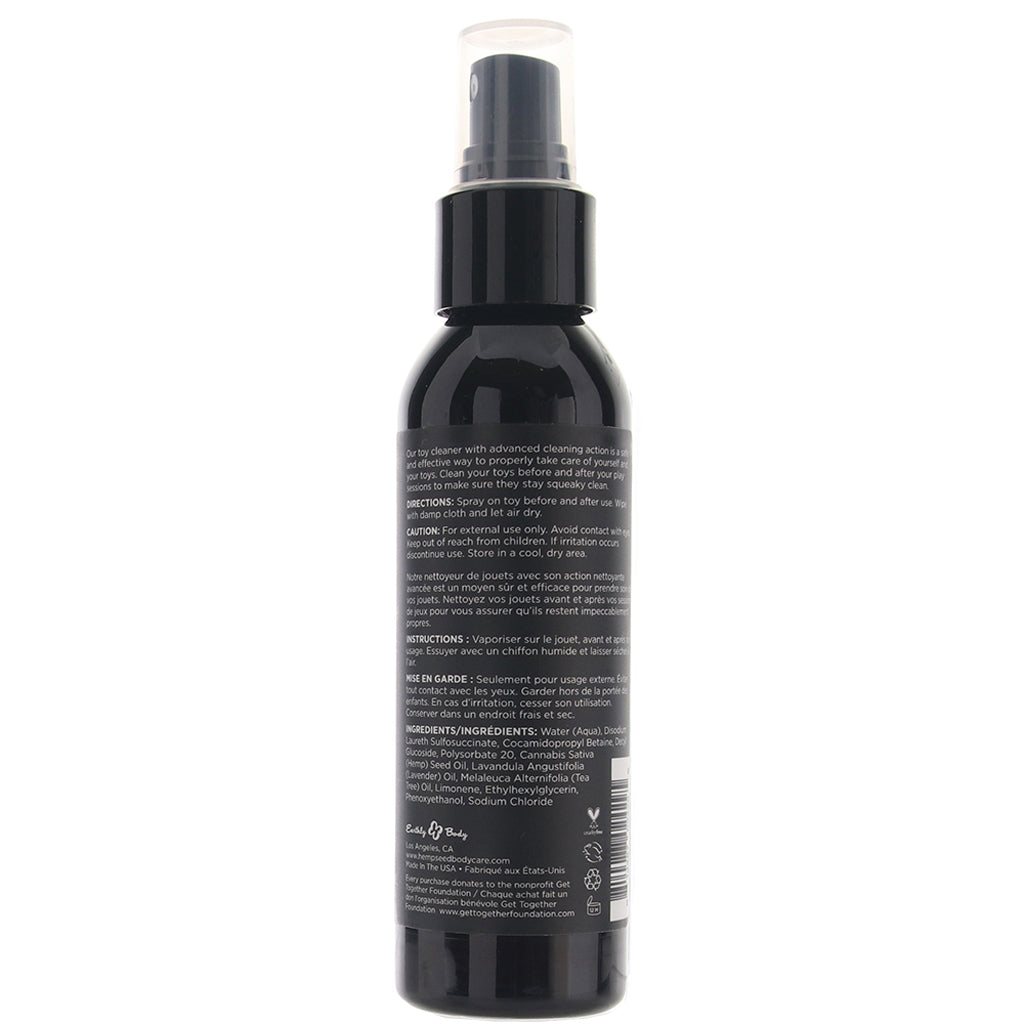 Earthly Body Hemp Seed Toy Cleaner in 4oz/118ml - Vibrators - HoneyHugs Canada (View 5)