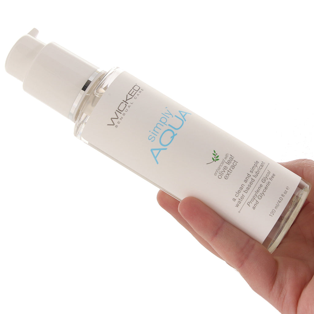 Simply Aqua Lube 4oz / 120ml