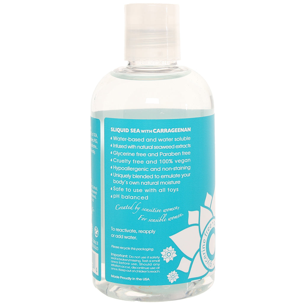 Sliquid Sea Natural Intimate Lubricant | Water-Based & Vegan | 8.5oz
