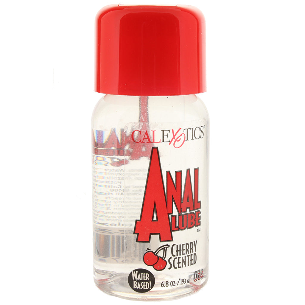 CalExotics Luscious Cherry Anal Lube - Sweet Scent & Velvet Glide (6oz)