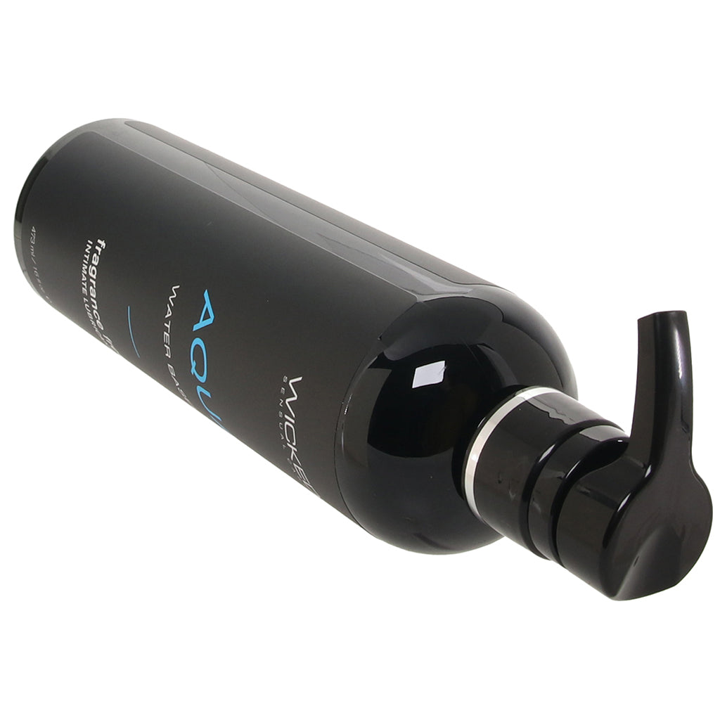 Aqua Fragrance Free Water Based Lube 16oz/473ml