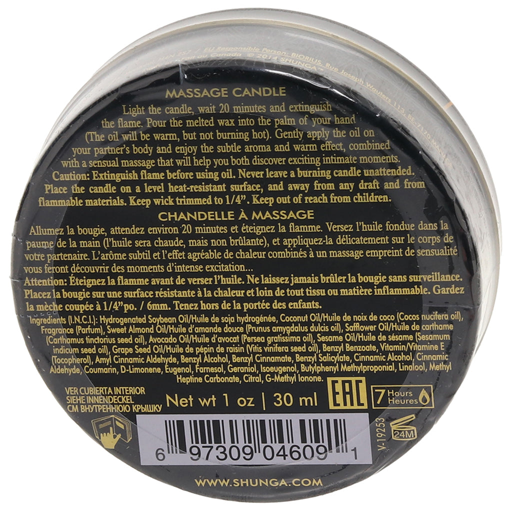 Excitation Mini Massage Candle 1oz/30ml in Chocolate