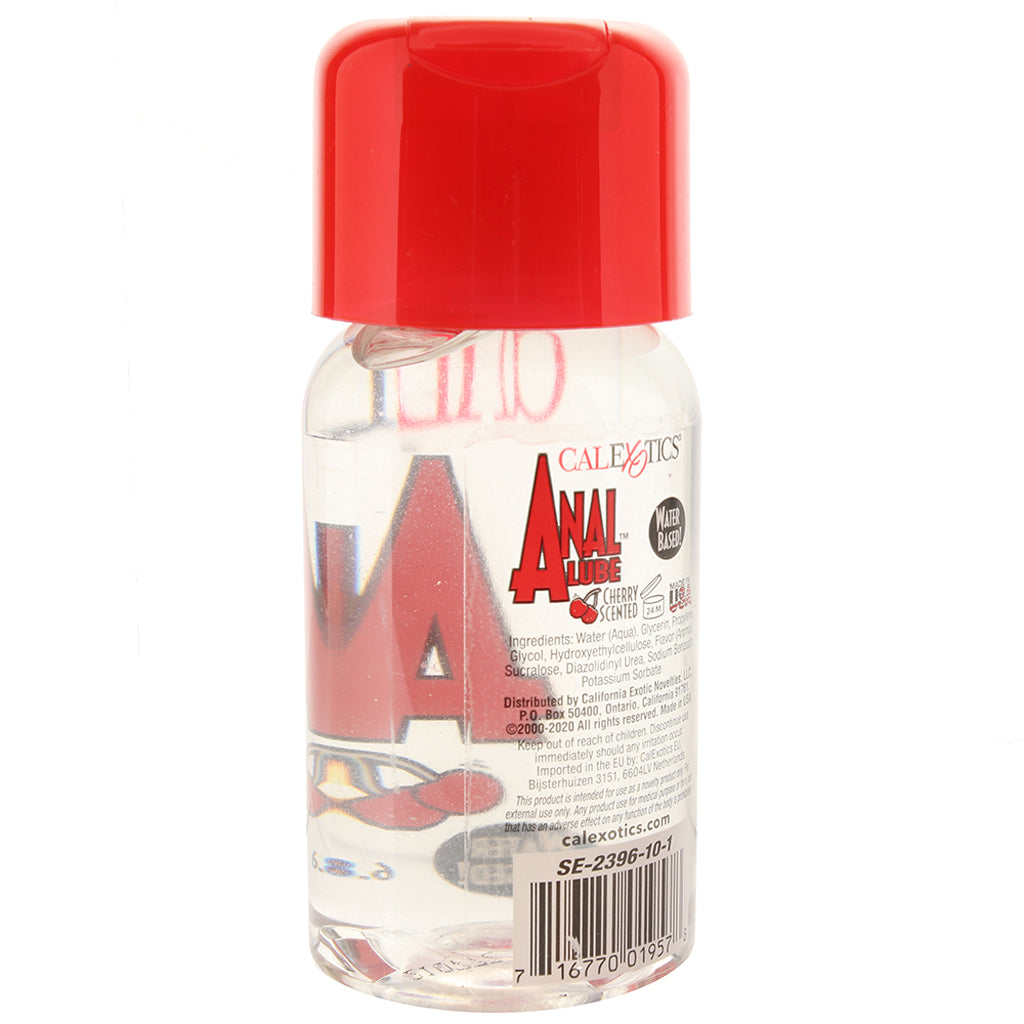 CalExotics Luscious Cherry Anal Lube - Sweet Scent & Velvet Glide (6oz)