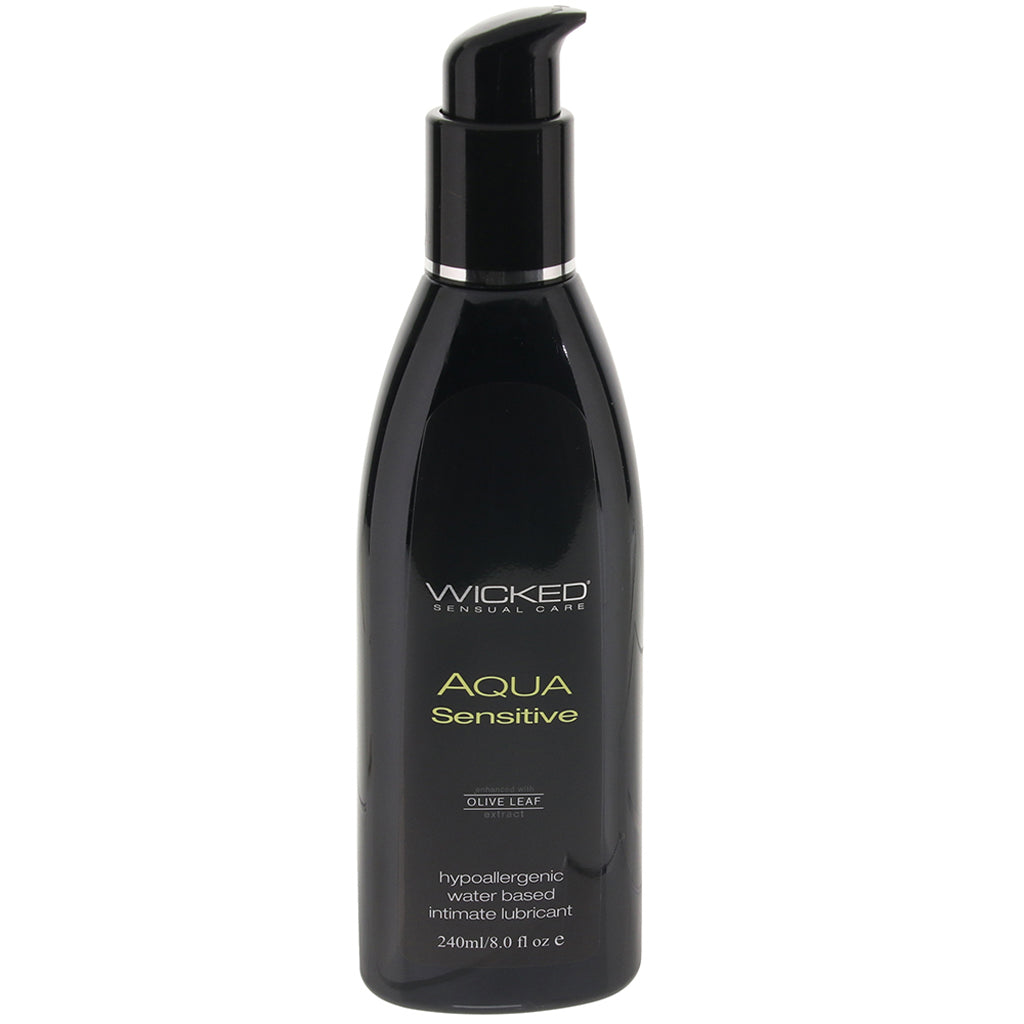 Wicked Aqua Sensitive Hypoallergenic Water-Based Lube | Pure Comfort & Lasting Pleasure