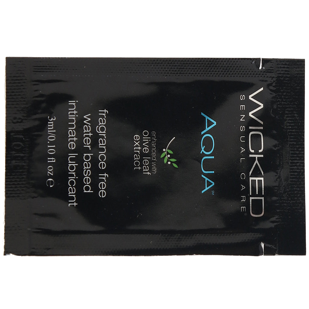 Wicked Aqua: Luxurious Fragrance-Free Water-Based Lube for Ultimate Intimacy