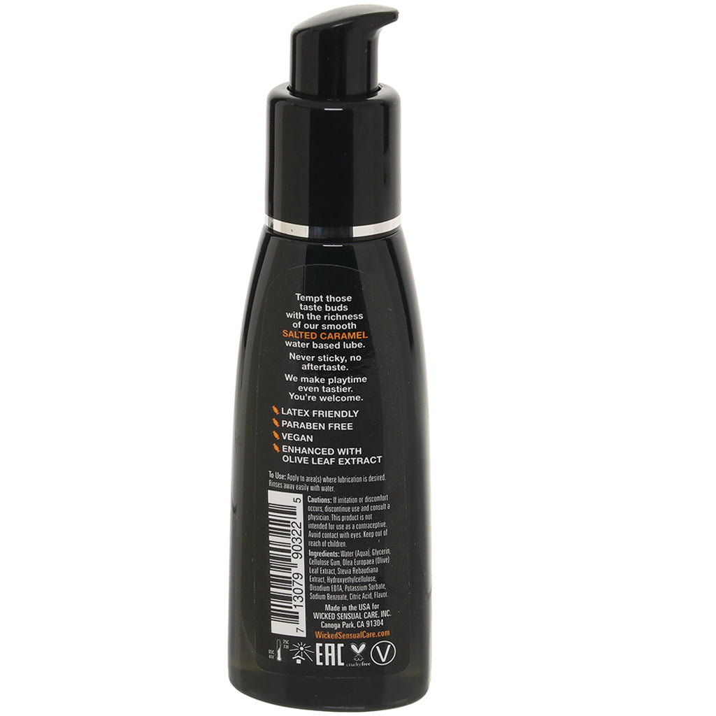 Luxurious Aqua Salted Caramel Lube: Silky, Sweet & Seductive
