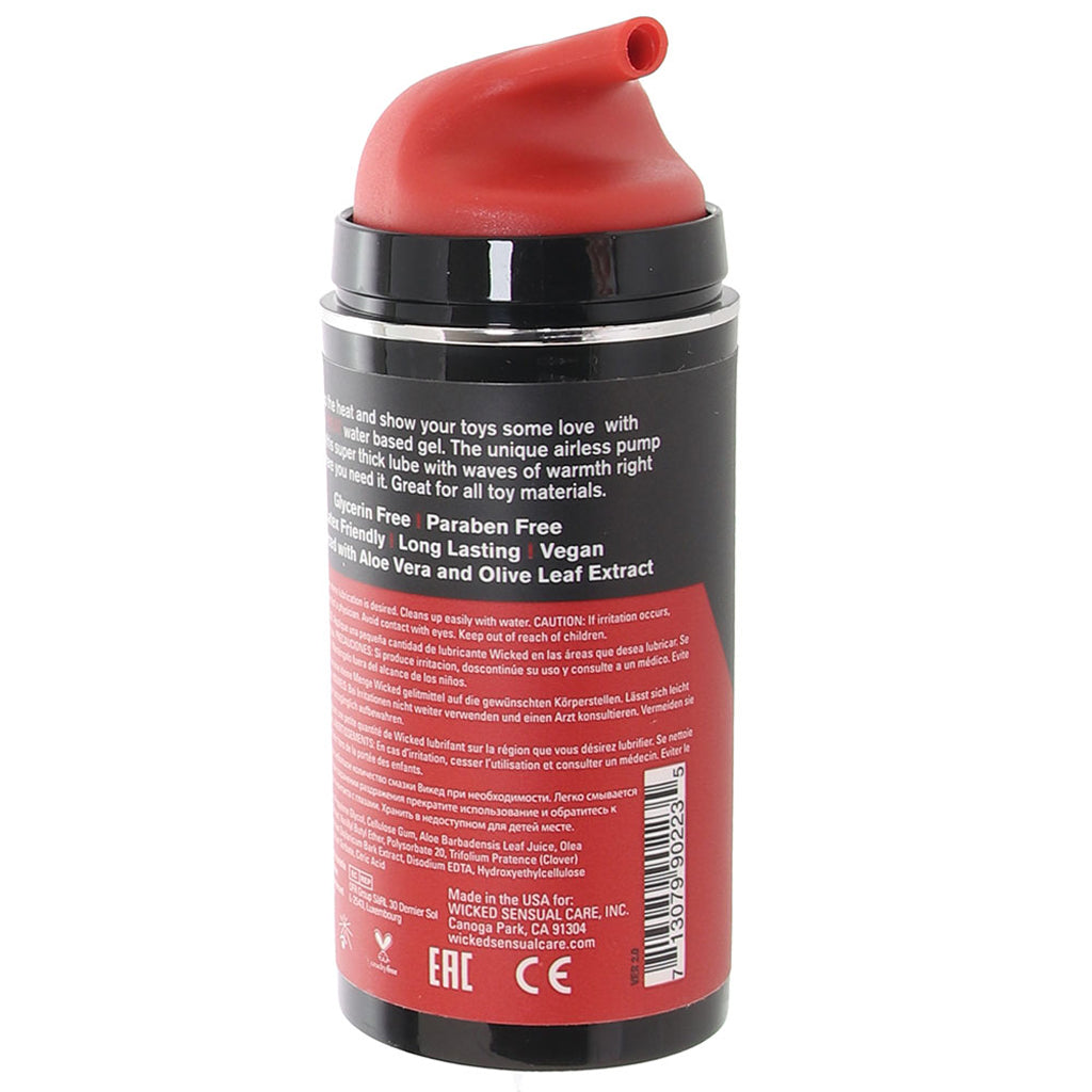 Wicked Sensual Care Toy Fever Warming Lubricating Gel: Elevate Sensation & Pleasure