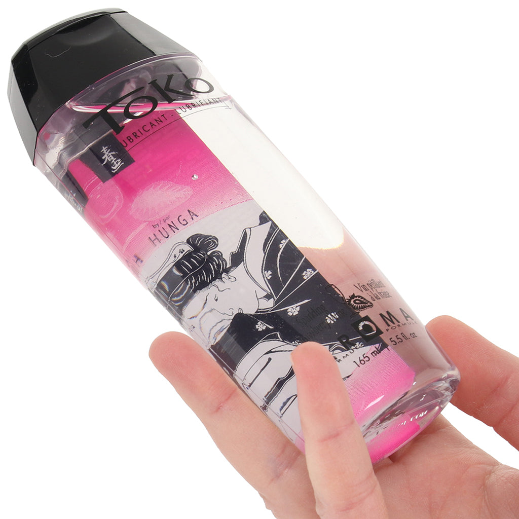 Toko Aroma Flavored Lube 5.5oz/163ml in Strawberry Wine