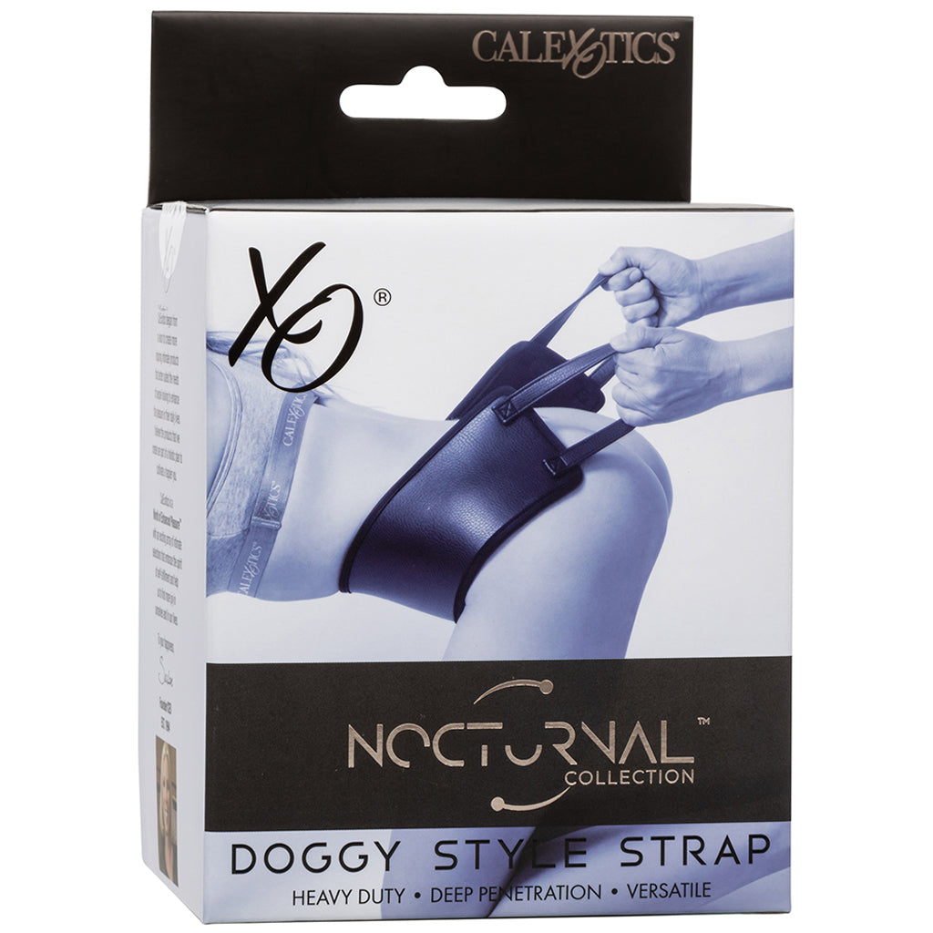 Ignite Passion & Depth: Nocturnal Doggy Style Strap by CalExotics