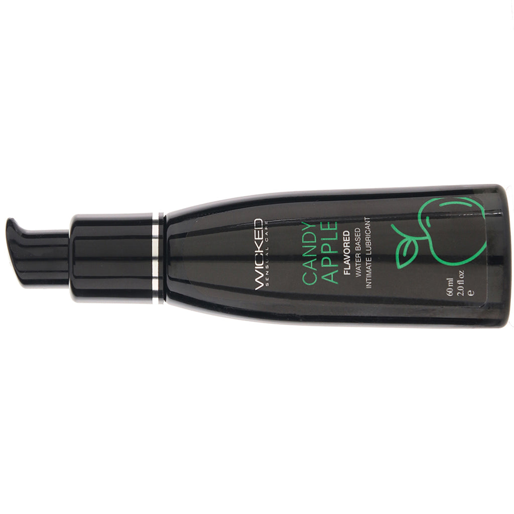 Aqua Lube Candy Apple Edible Water-Based Lubricant | Sweet Flavored Intimacy