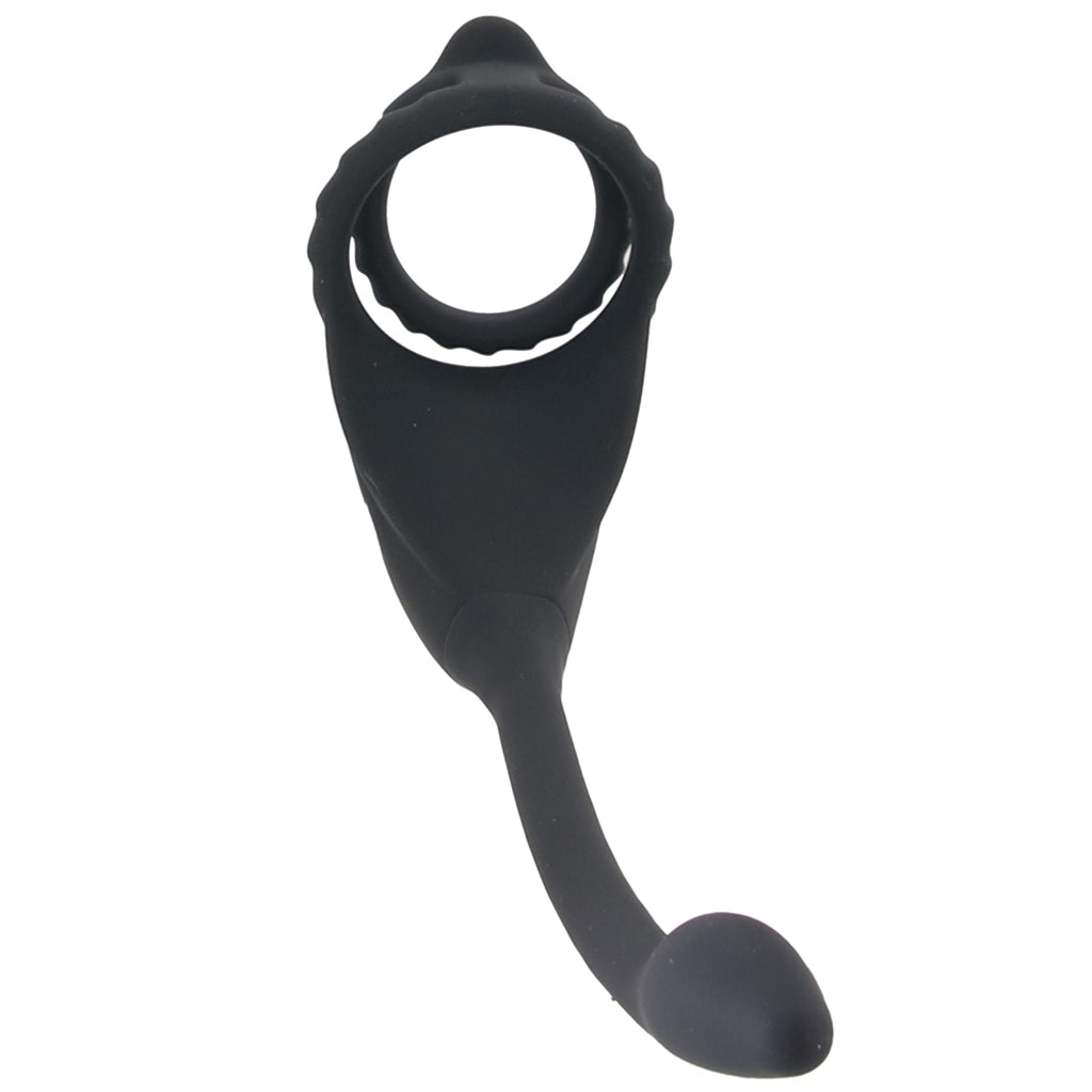 Trinity Vibes Trinity Men Vibrating C-Ring & Anal Stimulator - Vibrators - HoneyHugs Canada (View 3)