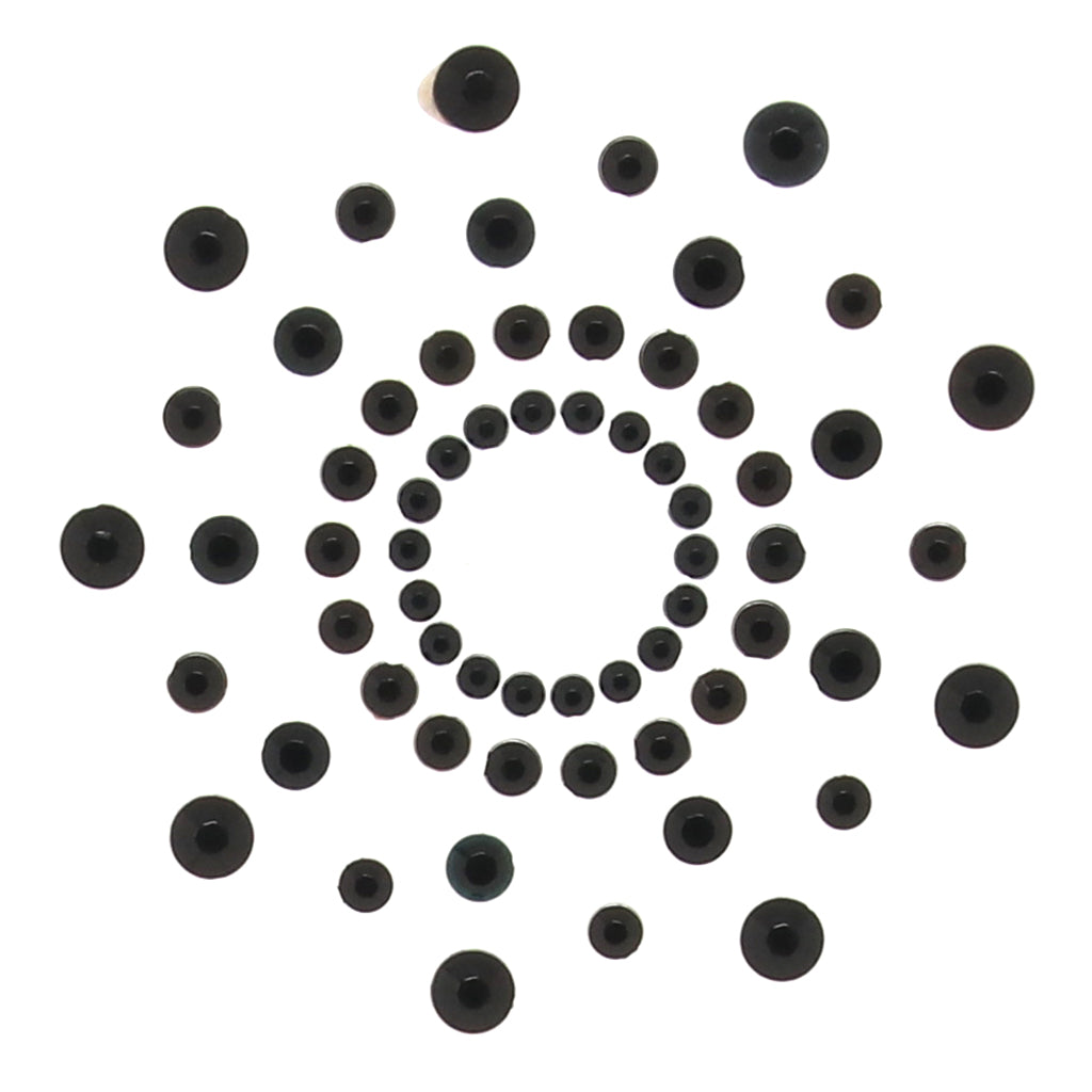 Nipple Couture Black Crystal Covers: Reusable Sparkle & Daring Allure