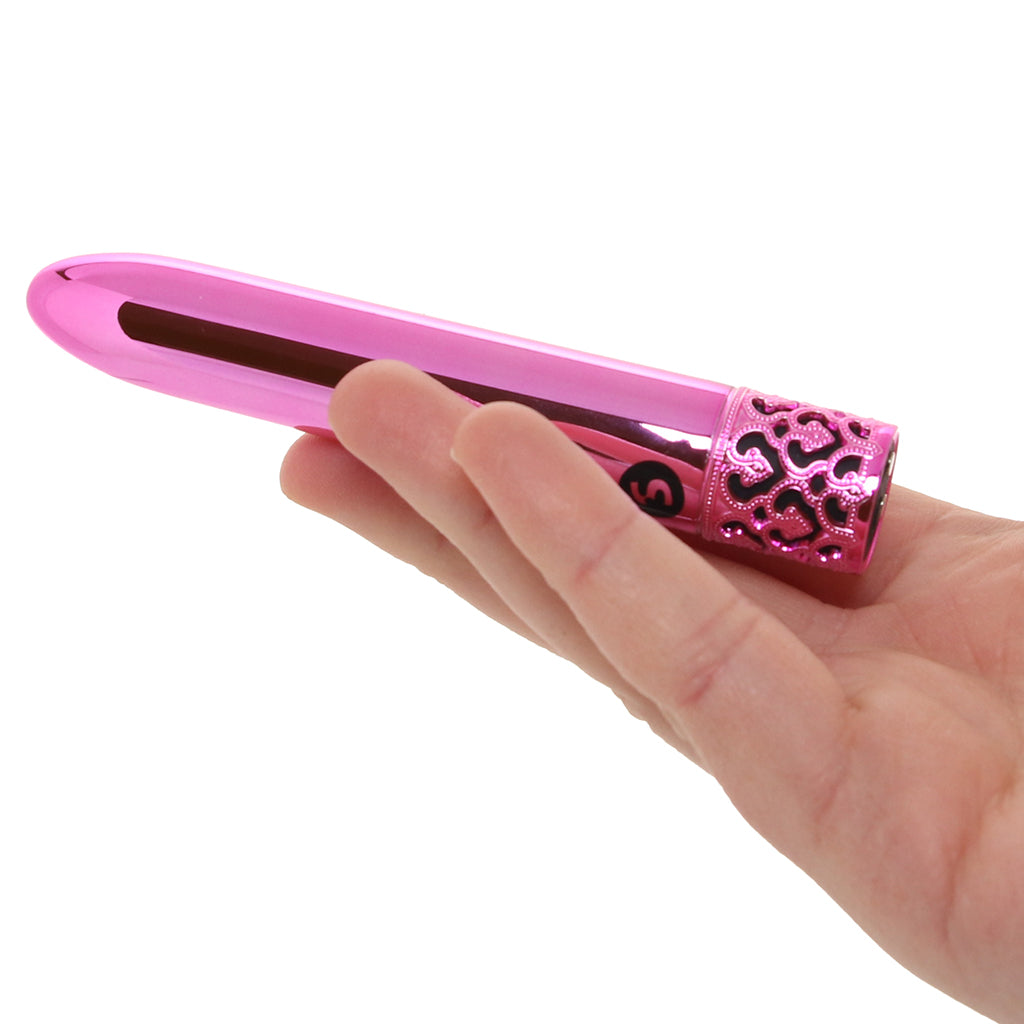 Shots Toys Royal Gems Shiny Bullet Vibe in Pink - Vibrators - HoneyHugs Canada (View 4)