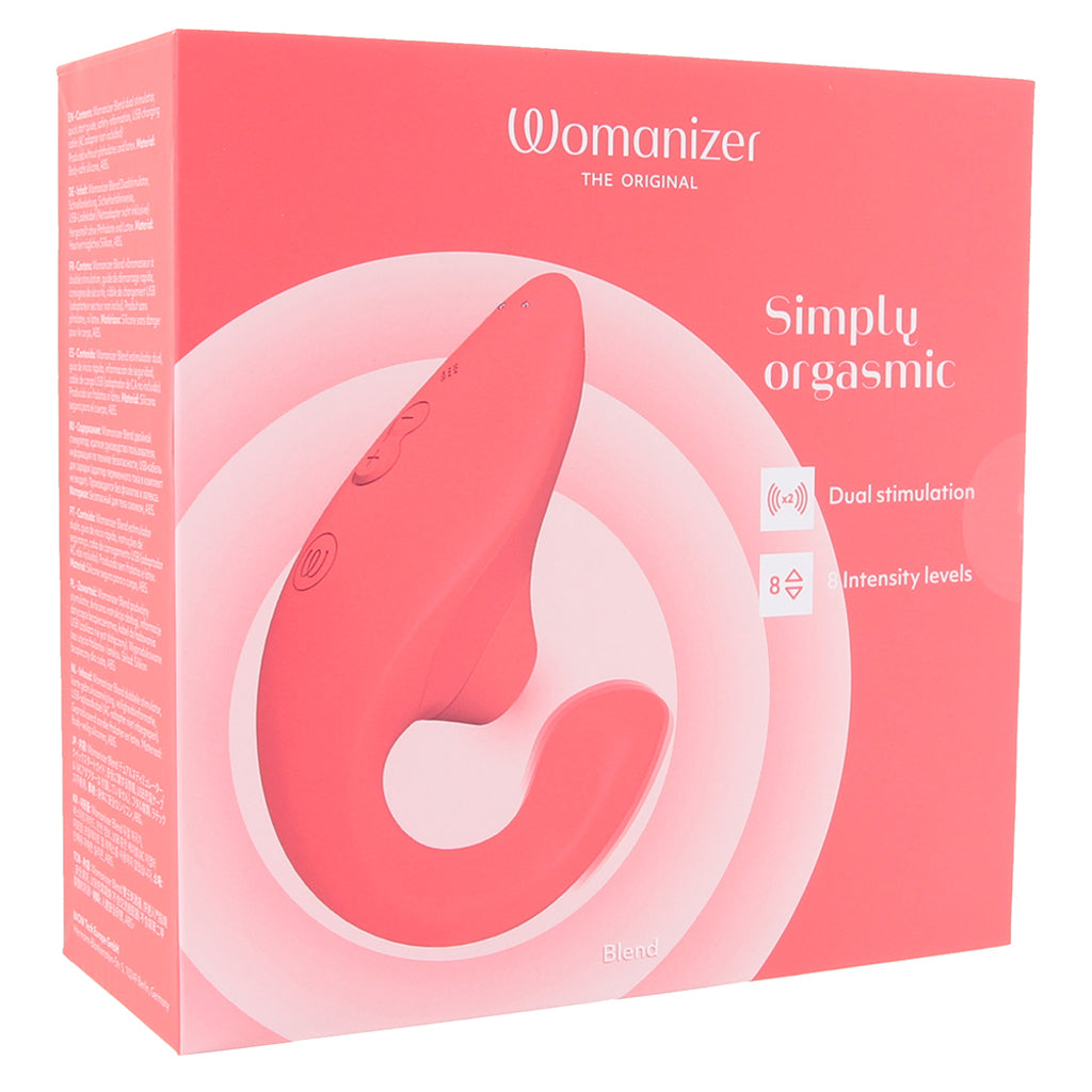 Womanizer Womanizer Blend Dual Stimulator in Coral - Vibrators - HoneyHugs Canada (View 6)