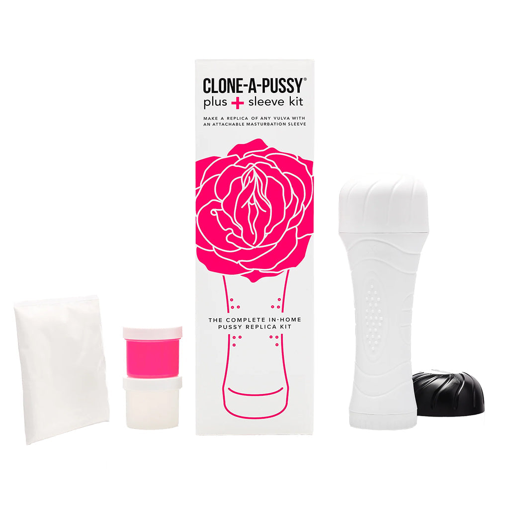 Clone-A-Pussy Clone-A-Pussy Plus Masturbator Sleeve Kit in Hot Pink - Male Masturbators - HoneyHugs Canada (View 3)