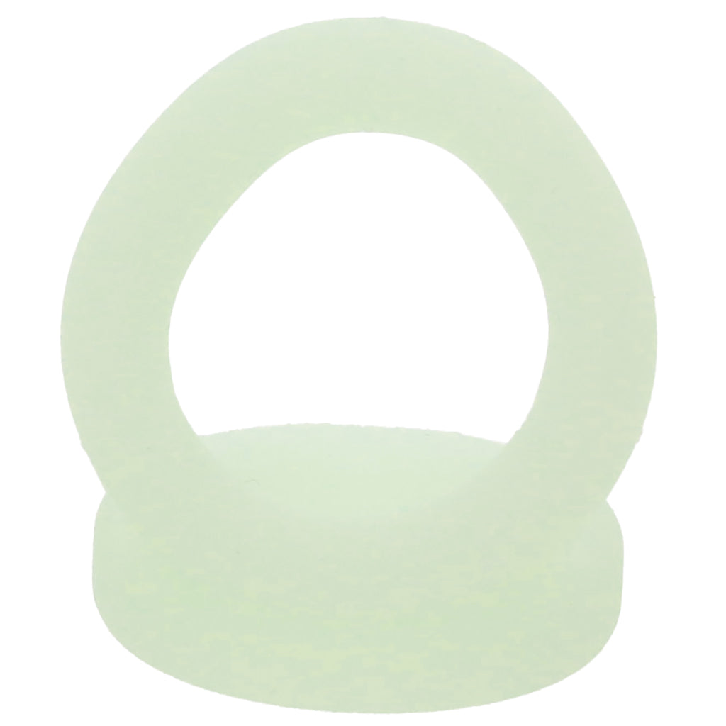 Alpha Ring Liquid Silicone Snug Tugger in Glow-in-the-Dark