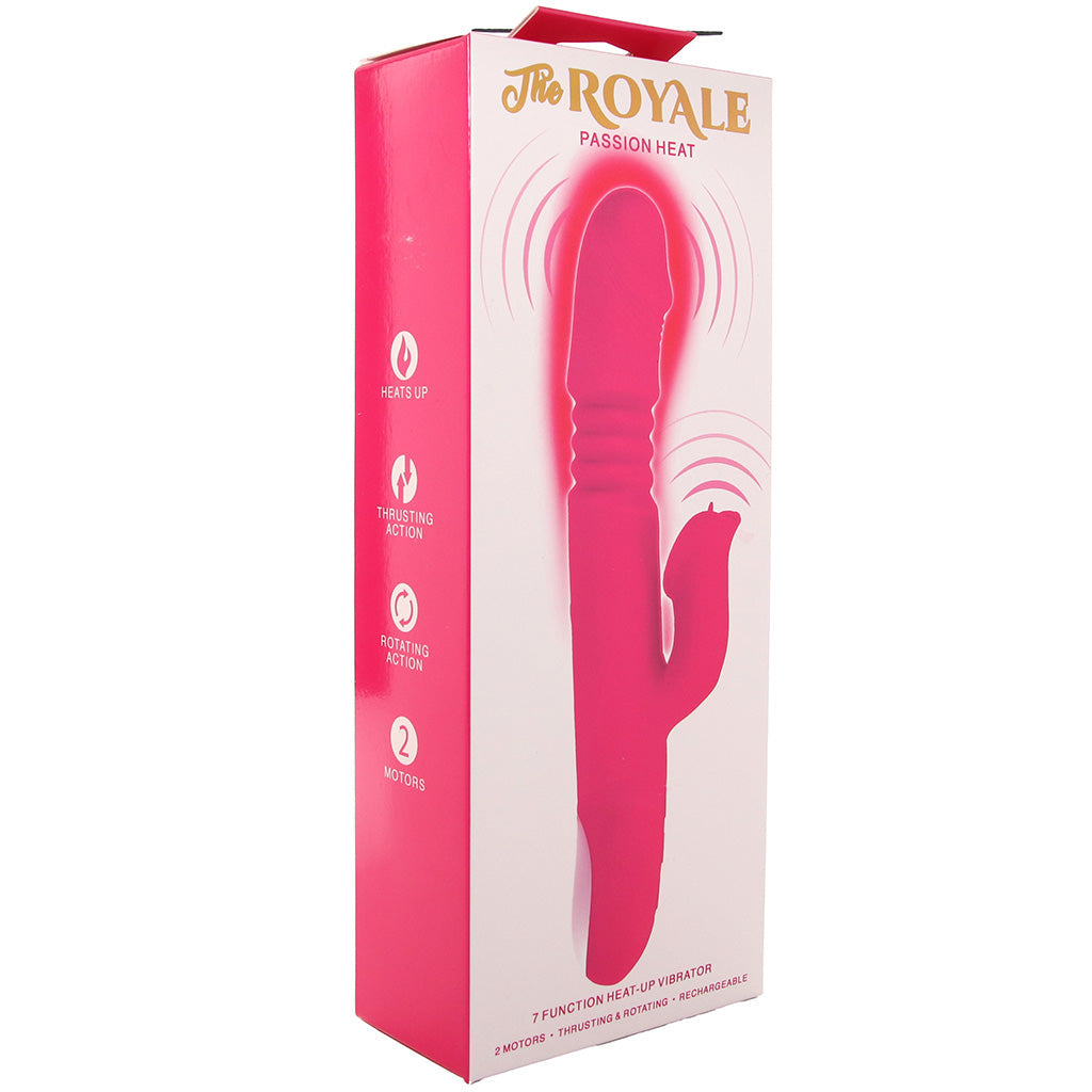 Nasstoys The Royale Passion Heat Thrusting & Rotating Rabbit Vibe - Vibrators - HoneyHugs Canada (View 9)