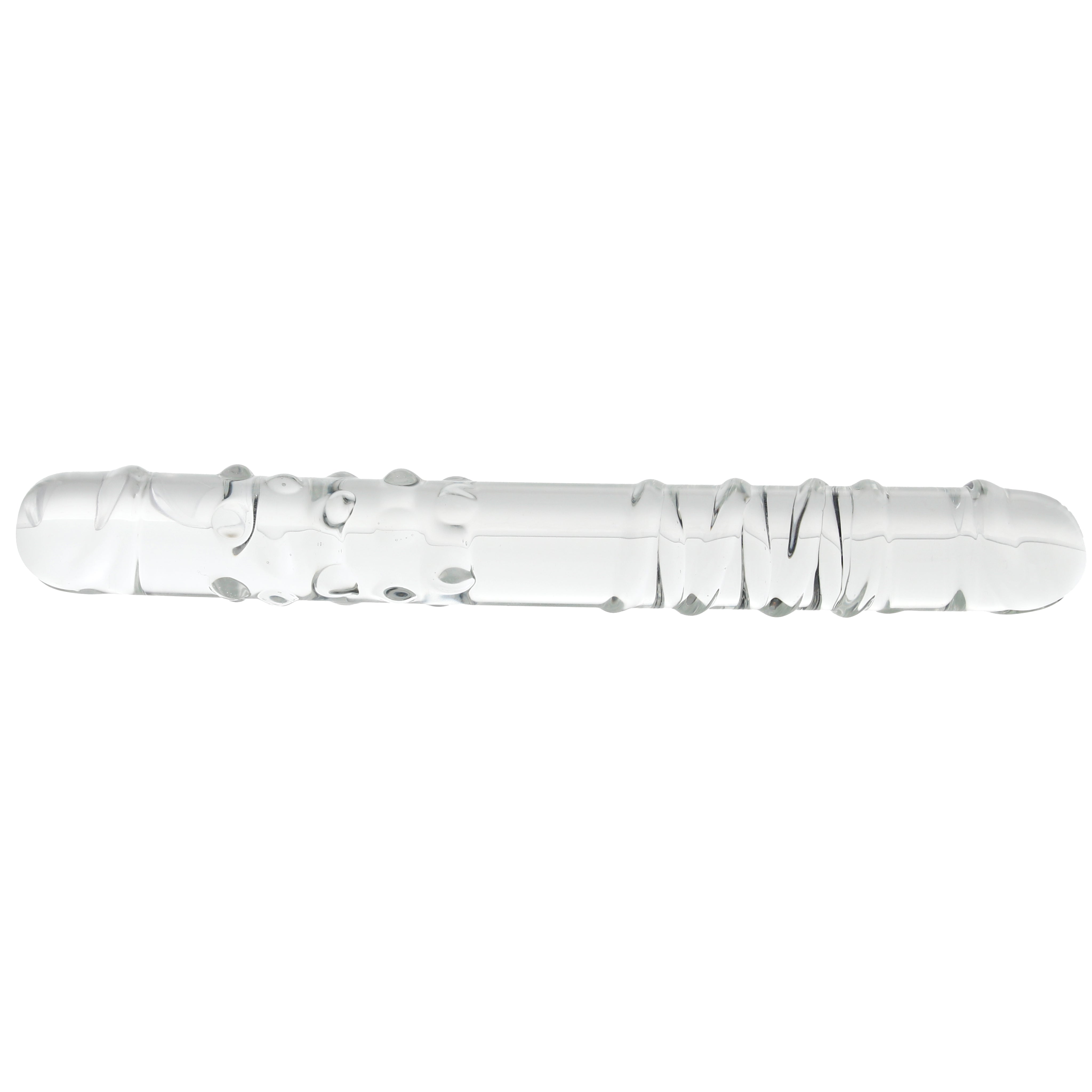 Clarity Elysian Sensation Double-Ended Glass Dildo
