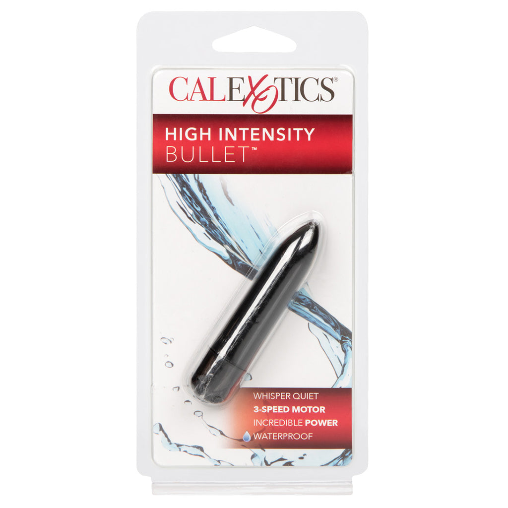 CalExotics High Intensity Bullet Vibe - Black | Waterproof & Portable