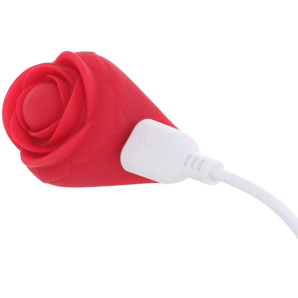 XR Brands Bloomgasm Rose Ring Finger Vibe - Vibrators - HoneyHugs Canada (View 5)