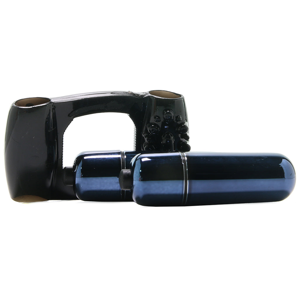 Fantasy C-Ringz Duo-Vibrating Super Ring in Black - Vibrators - HoneyHugs Canada (View 5)