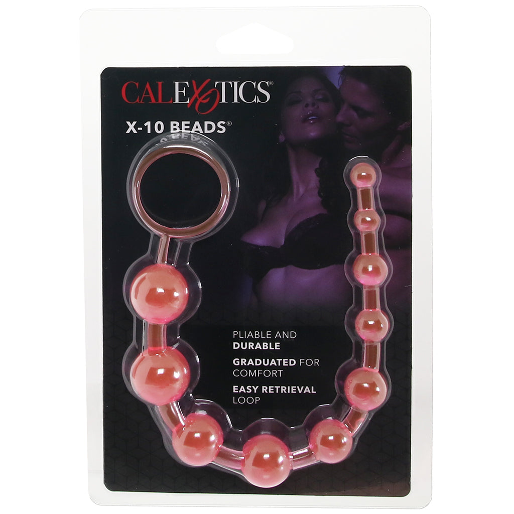 X-10 Anal Beads in Pink