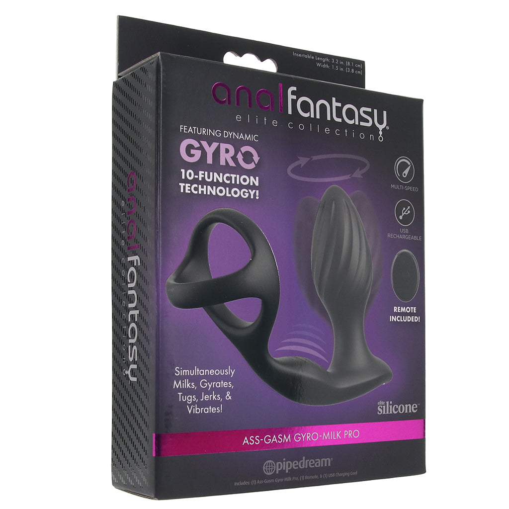 Anal Fantasy Collection Ass-gasm Gyro-Milk Pro Ring & Plug - Anal Toys - HoneyHugs Canada (View 9)