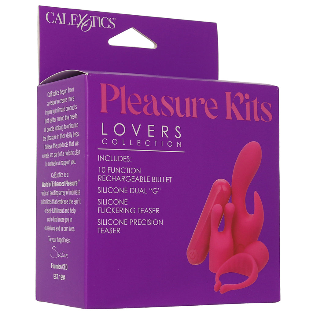 CalExotics Pleasure Kits Lovers Collection - Vibrators - HoneyHugs Canada (View 6)