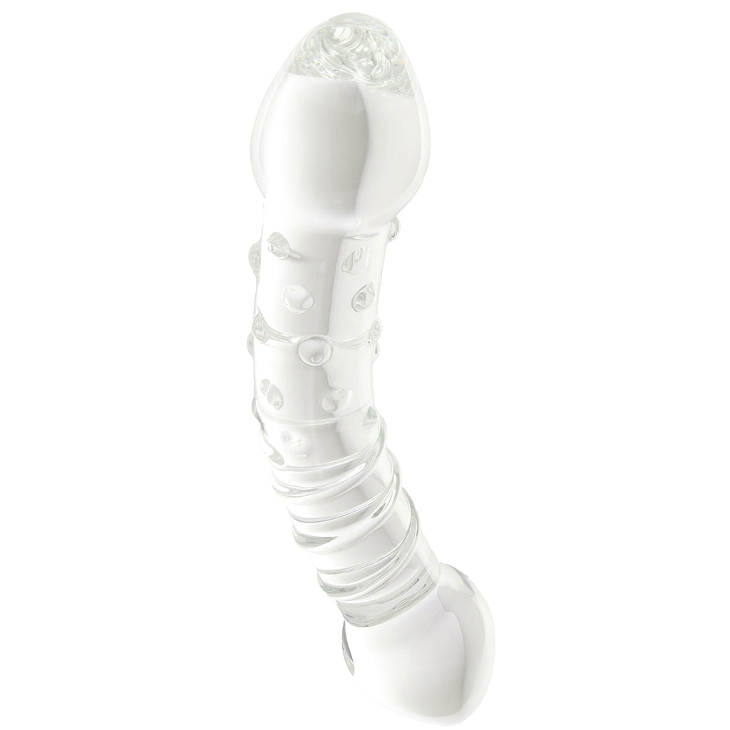 Clarity Celestial Bliss Swirly Glass Dildo