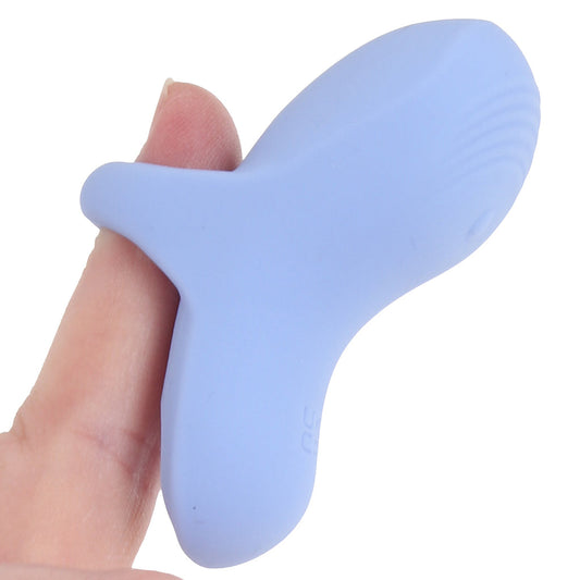 Deeva Fuzu Sensa Skin Activated Finger Vibe in Blue - Vibrators - HoneyHugs Canada