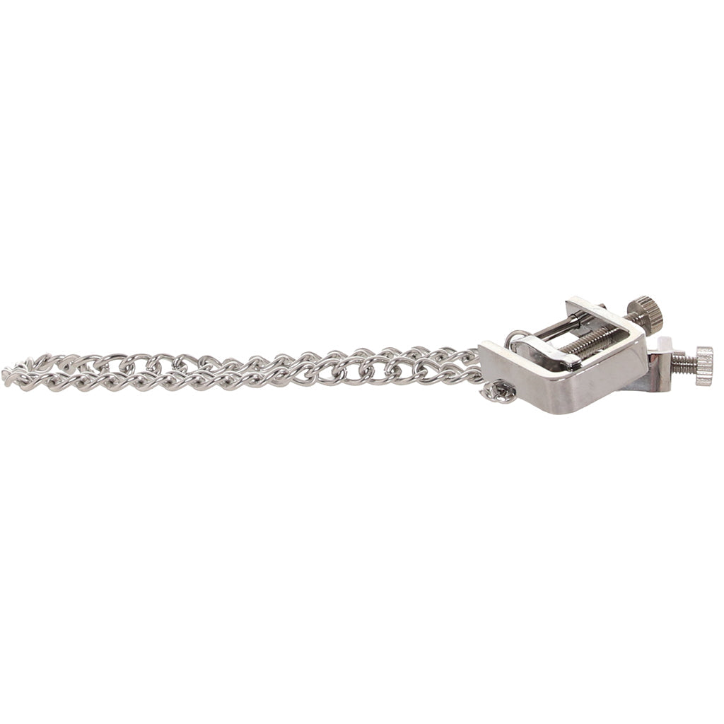 Master Series Pressure Vice: Adjustable Metal Nipple Clamps for Exquisite Intensity