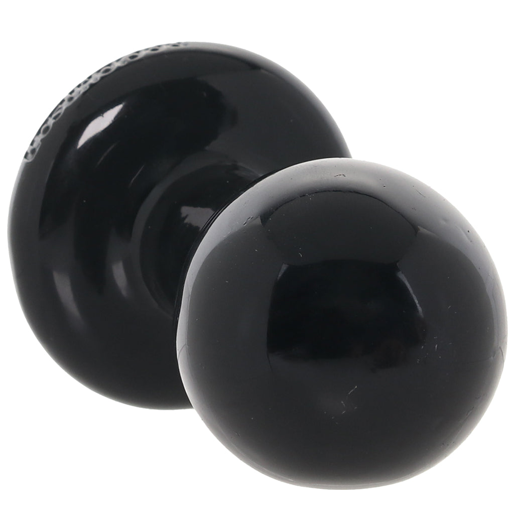 The Classic Small Round Butt Plug in Black