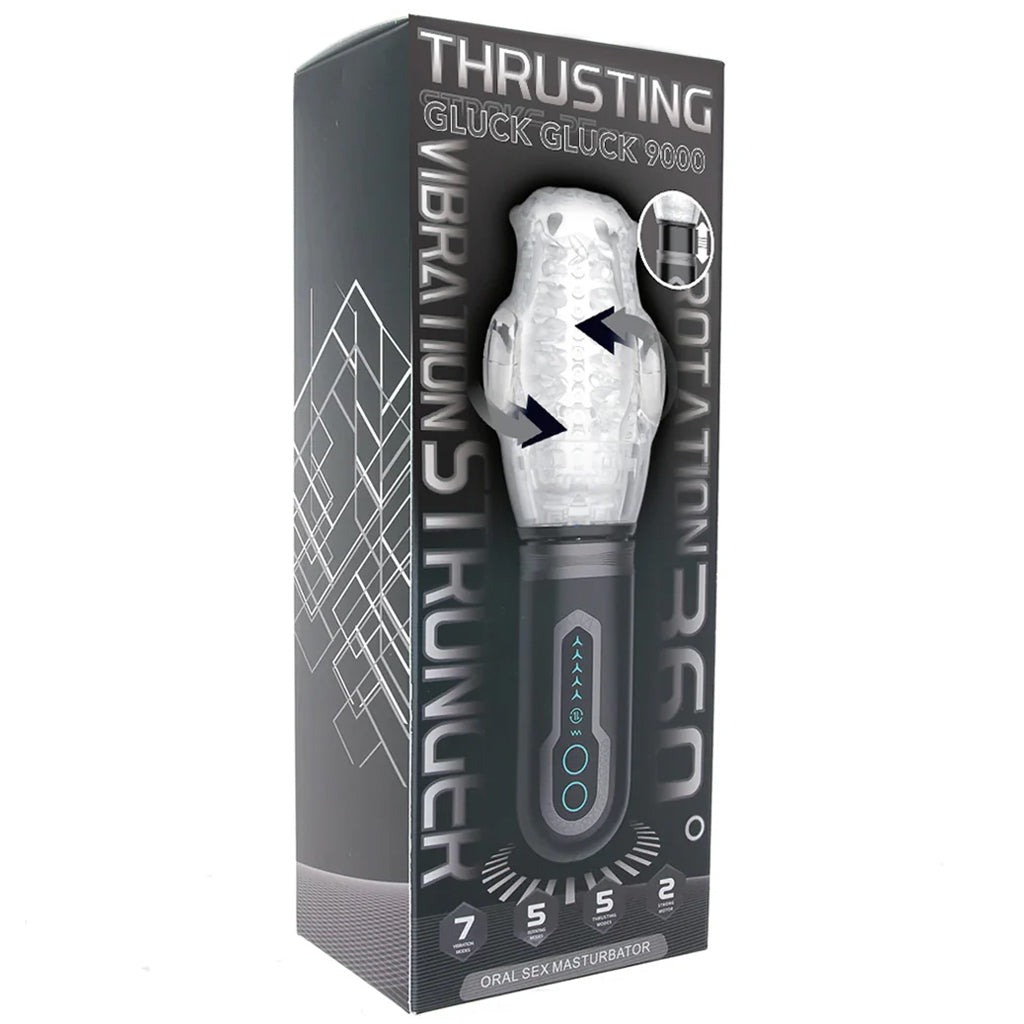 Secwell Gluck Gluck 9000 Thrusting Stroker - Male Masturbators - HoneyHugs Canada (View 9)