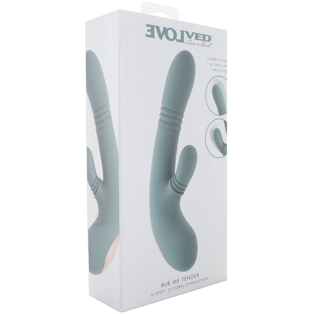 Rub Me Tender Thrusting Vibrator