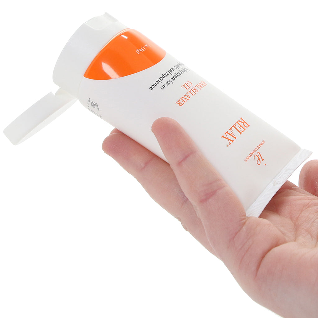 Doc Johnson Relax Anal Warming Gel - Silky Comfort for Sensual Exploration (2oz/56g)