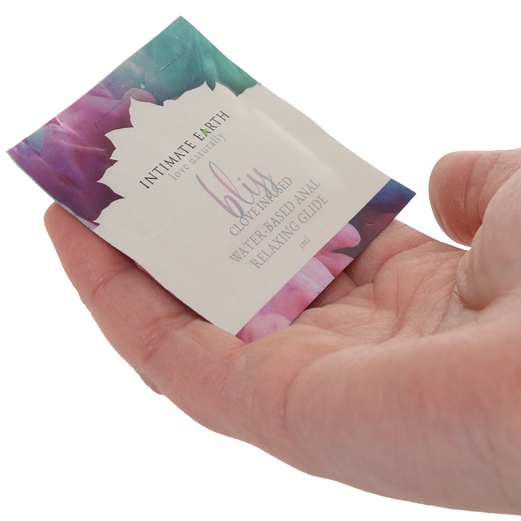 Bliss Clove Infused Anal Relaxing Glide in 0.1oz/3ml