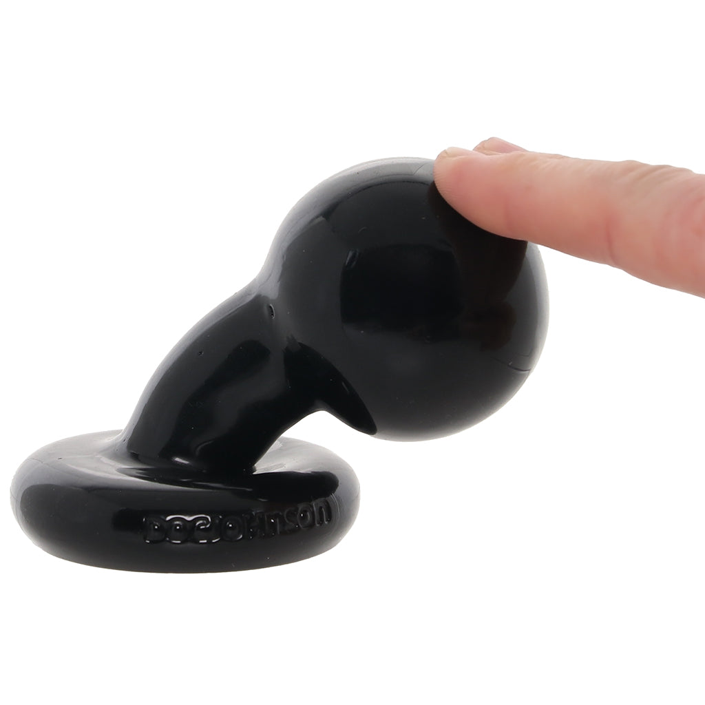 The Classic Small Round Butt Plug in Black