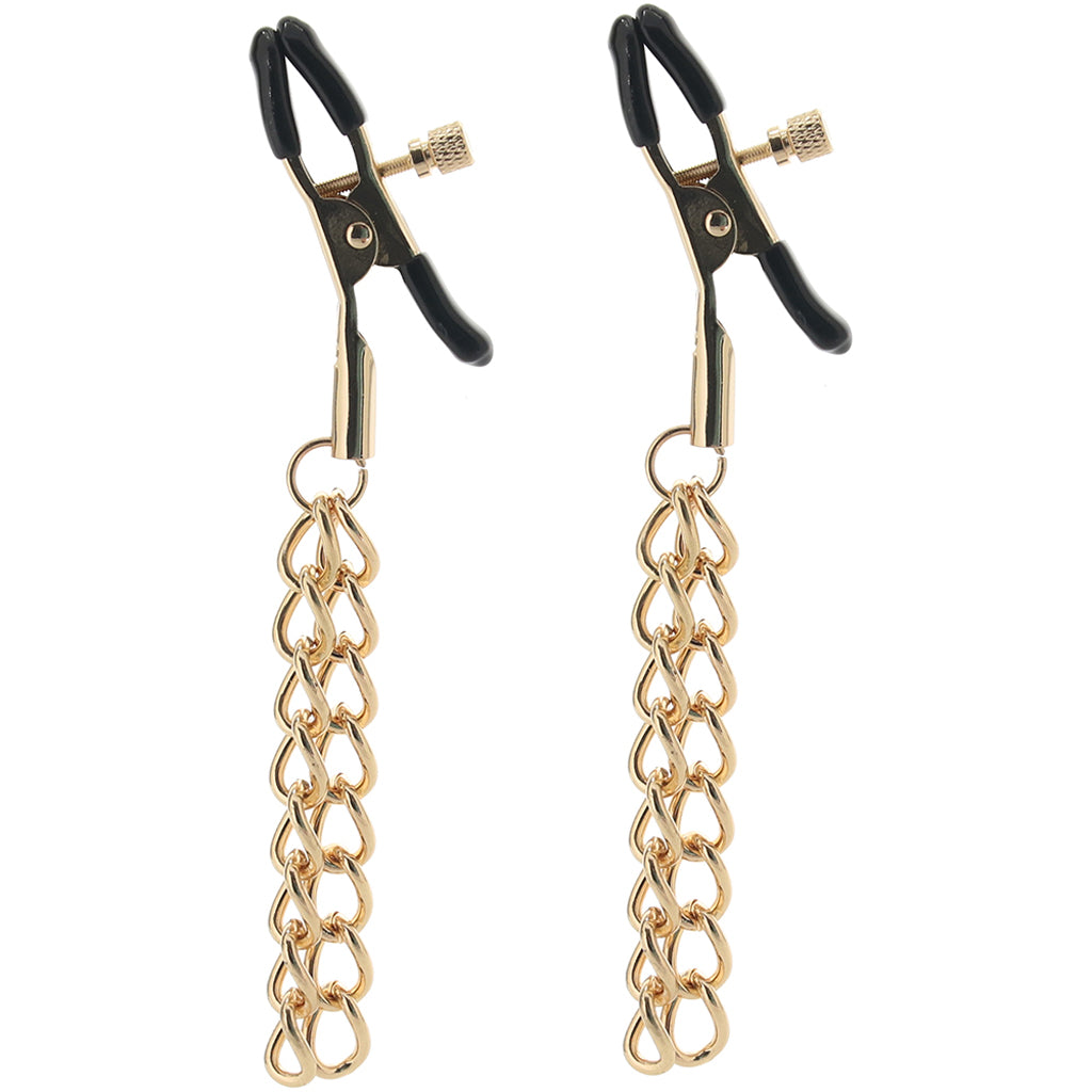 Ride 'Em Nipple Clamps: Luxurious Adjustable Pinch & Tease