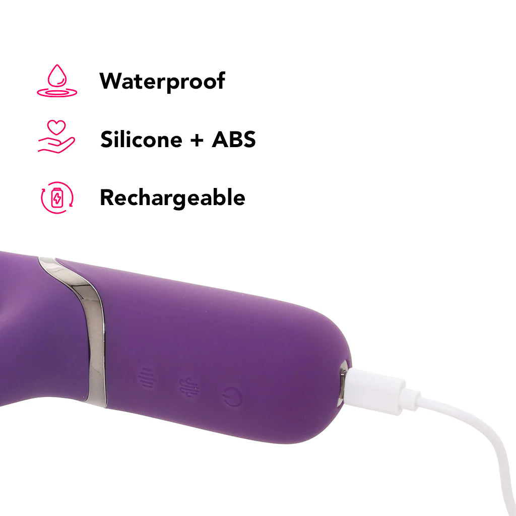 Evolved Novelties Pleasure Puff Inflatable Rabbit Vibe - Vibrators - HoneyHugs Canada (View 8)