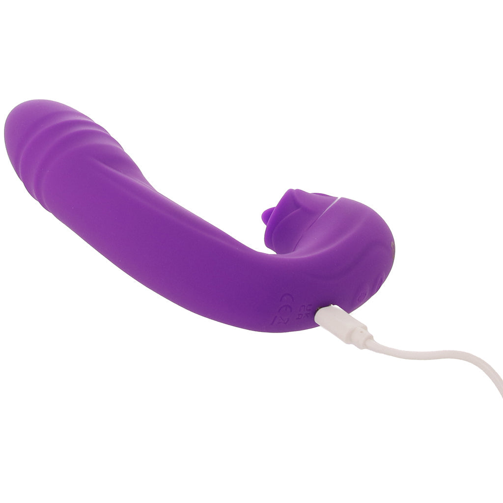 BodyWand BodyWand G-Play Squirt Master Thrusting & Licking Vibe - Vibrators - HoneyHugs Canada (View 7)