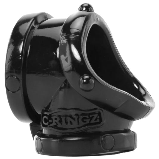 Pipedream Rock Hard Cock Pipe in Black – Elite Erection & Scrotum Enhancer